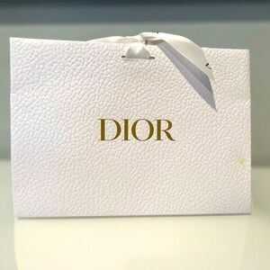 Small Dior gift bag